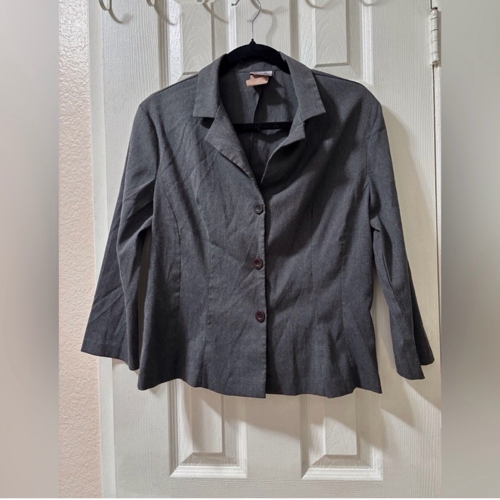 Michelle Women's L Gray Blazer